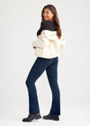 Denim Bootcut Shaping Legging from Yummie in True Indigo - 1