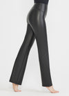 Faux Leather Shaping Bootcut Legging from Yummie in Black - 2