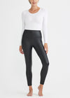 Faux Leather Shaping Legging from Yummie in Black - 3