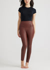 Faux Leather Shaping Legging from Yummie in Java - 8