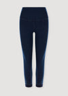 Remy Cropped Denim Shaping Legging w/ Released Hem from Yummie in Remy Cropped Denim Shaping Legging w/ Released Hem - 13