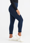 Remy Cropped Denim Shaping Legging w/ Released Hem from Yummie in True Indigo - 3