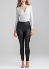 Faux Leather Shaping Legging from Yummie in Faux Leather Shaping Legging - 7