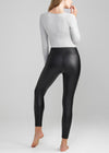 Faux Leather Shaping Legging from Yummie in Faux Leather Shaping Legging - 8