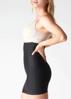 Hidden Curves Firm Shaping High Waist Skirt Slip from Yummie in Black - 1