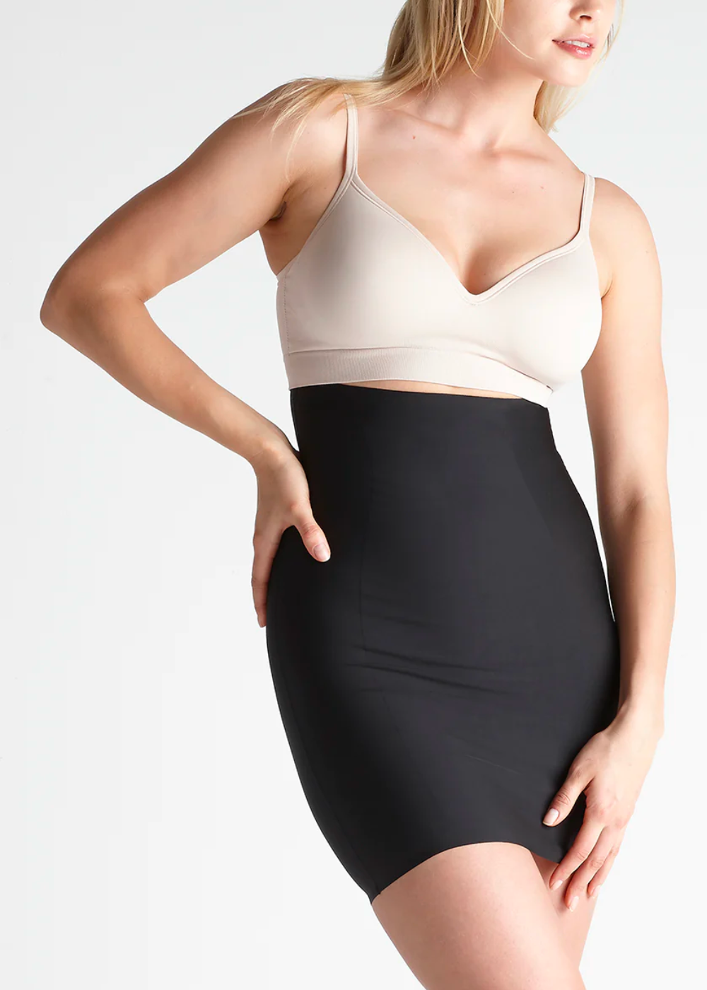 Yummy Tummy 2-in-1 Spandex Slip Skirt – Wear as a mini slip dress or firm  control skirt > Jersey Rewards