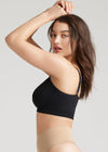 Audrey Unlined Bralette - Outlast® Seamless from Yummie in Black - 2