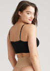 Audrey Unlined Bralette - Outlast® Seamless from Yummie in Black - 3