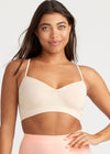 Audrey Unlined Bralette - Outlast® Seamless from Yummie in Frappe - 1