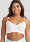 Audrey Unlined Bralette - Outlast® Seamless from Yummie in White - 1