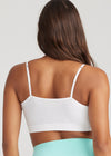 Audrey Unlined Bralette - Outlast® Seamless from Yummie in White - 3