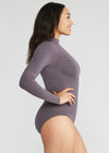 Madelyn Mock Neck Long Sleeve Shaping Bodysuit - Outlast® Seamless from Yummie in Madelyn Mock Neck Long Sleeve Shaping Bodysuit - Outlast® Seamless - 9