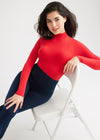 Madelyn Mock Neck Long Sleeve Shaping Bodysuit - Outlast® Seamless from Yummie in Madelyn Mock Neck Long Sleeve Shaping Bodysuit - Outlast® Seamless - 5