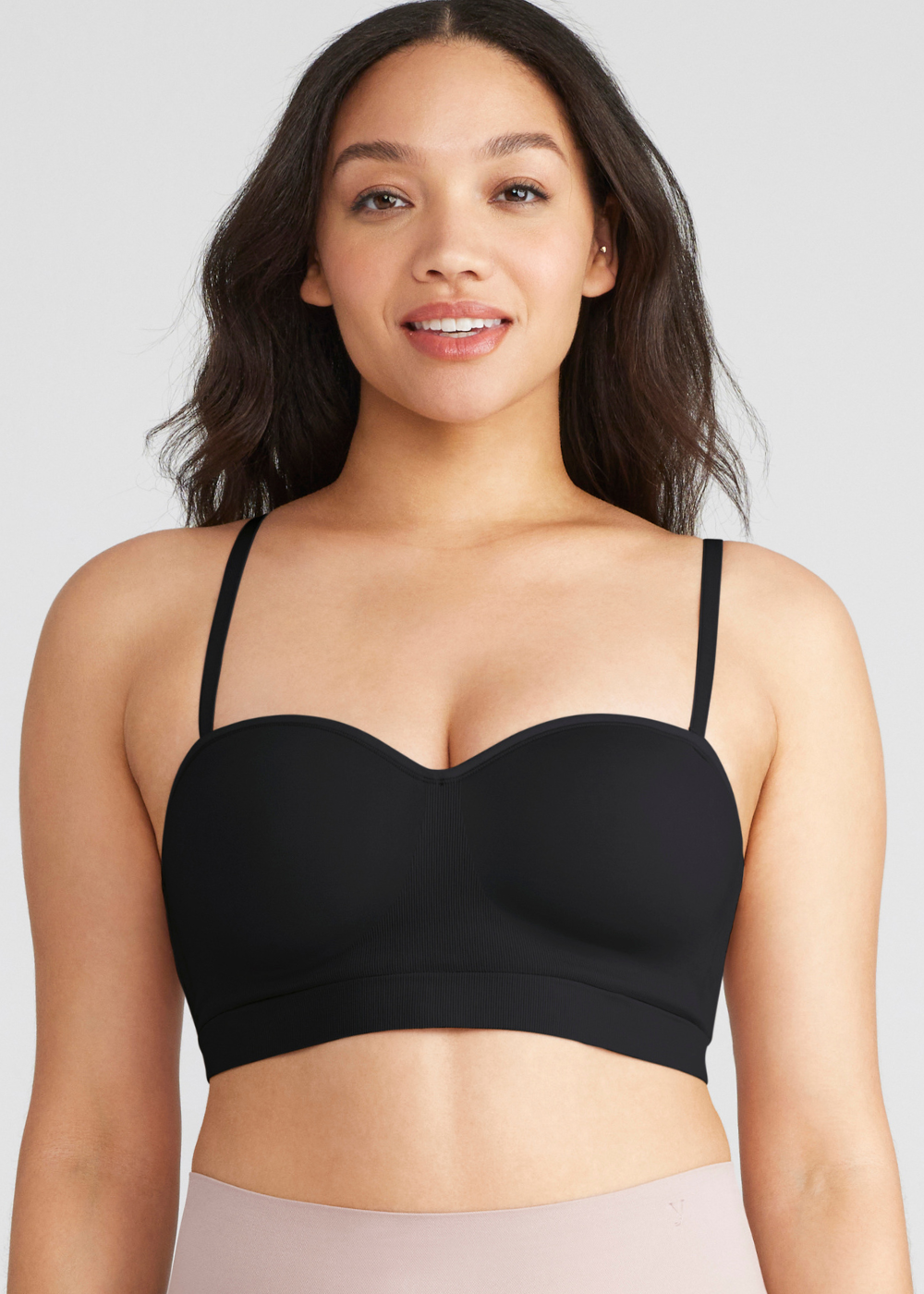 Yummie Convertible Bralette, Black, Size L/XL, from Soma