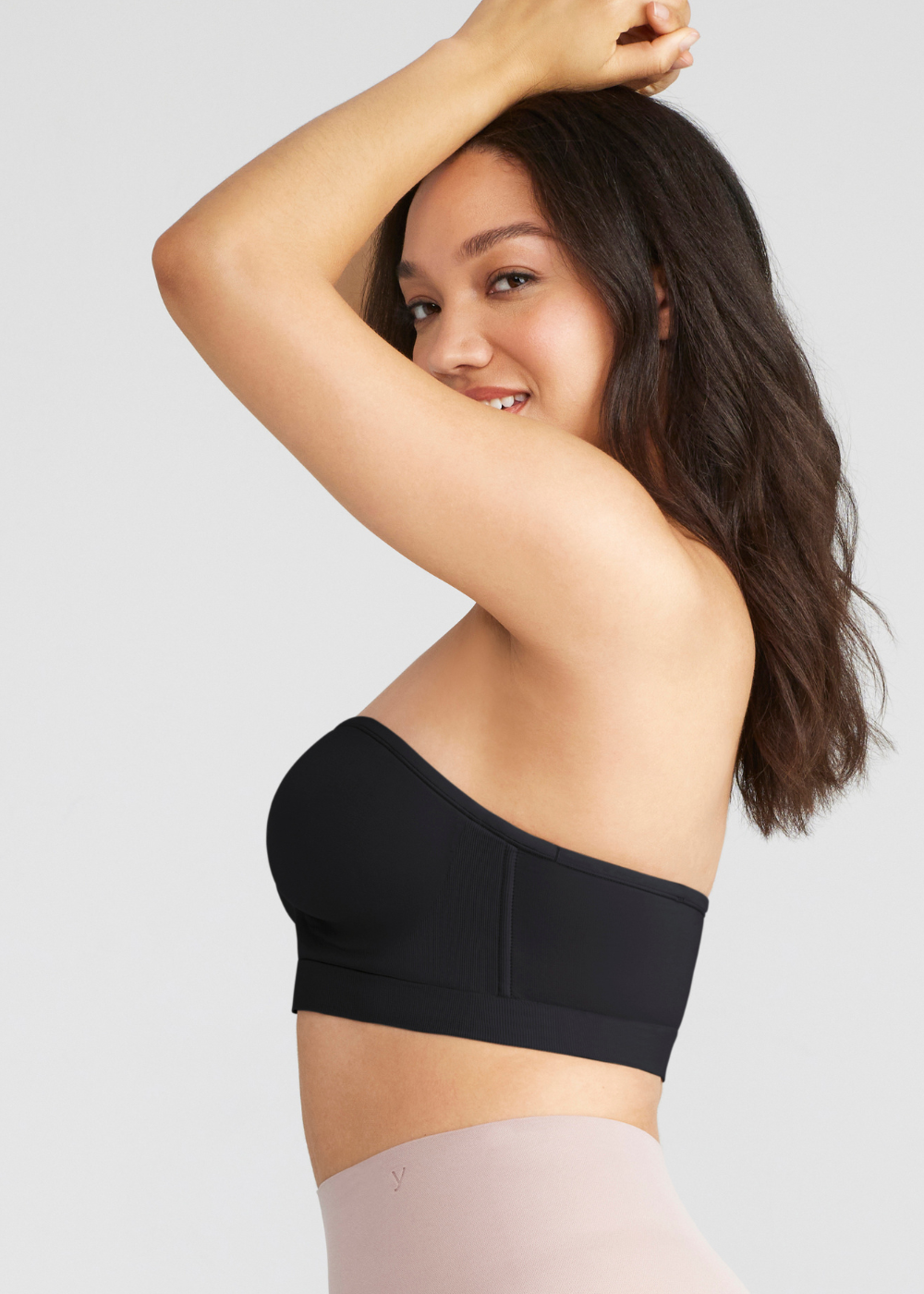 Yummie Convertible Bralette, Black, Size L/XL, from Soma