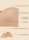 Peyton Contour Strapless Convertible Bra from Yummie in Almond - 5