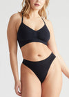 Emmie T-Back Bralette - Outlast® Seamless from Yummie in Black - 4