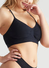 Emmie T-Back Bralette - Outlast® Seamless from Yummie in Black - 5