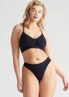 Emmie T-Back Bralette - Outlast® Seamless from Yummie in Black - 4