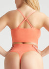 Ultralight Shaping Thong - Seamless from Yummie in Peach Echo - 3