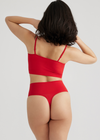 Ultralight Shaping Thong - Seamless from Yummie in Salsa - 3