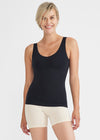 2-Way Shaping Tank - Outlast® Seamless from Yummie in Black - 1