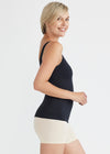 2-Way Shaping Tank - Outlast® Seamless from Yummie in Black - 3