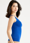 2-Way Shaping Tank - Outlast® Seamless from Yummie in Sodalite Blue - 3