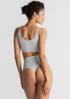 Cotton Seamless Shaping Thong from Yummie in Cotton Seamless Shaping Thong - 5