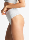 Cotton Seamless Shaping Thong from Yummie in Cotton Seamless Shaping Thong - 6