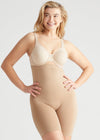 Seamless Solutions - High Waist Thigh Shaper from Yummie in Almond - 2