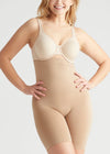 Seamless Solutions - High Waist Thigh Shaper from Yummie in Almond - 2