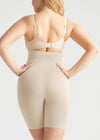 Seamless Solutions - High Waist Thigh Shaper from Yummie in Nude - 3