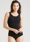 Ruby Shaping Full Back Bodysuit - Cotton Seamless from Yummie in Black - 4