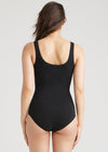 Ruby Shaping Full Back Bodysuit - Cotton Seamless from Yummie in Black - 7