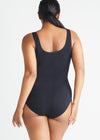 Ruby Shaping Full Back Bodysuit - Cotton Seamless from Yummie in Black - 3