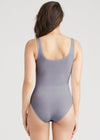 Ruby Shaping Full Back Bodysuit - Cotton Seamless from Yummie in Ruby Shaping Full Back Bodysuit - Cotton Seamless - 7