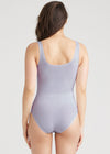 Ruby Shaping Full Back Bodysuit - Cotton Seamless from Yummie in Dapple Grey - 4