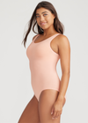 Ruby Shaping Full Back Bodysuit - Cotton Seamless from Yummie in Ruby Shaping Full Back Bodysuit - Cotton Seamless - 6