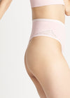 Ultralight Shaping Thong with Lace - Seamless from Yummie in Ultralight Shaping Thong with Lace - Seamless - 9