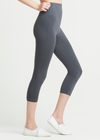 Morgan Seamless Cropped Capri Shaping Legging from Yummie in Asphalt - 2