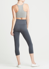 Morgan Seamless Cropped Capri Shaping Legging from Yummie in Asphalt - 3