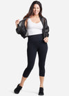 Morgan Seamless Cropped Capri Shaping Legging from Yummie in Morgan Seamless Cropped Capri Shaping Legging - 9