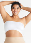 Bandeau Bra - Seamless from Yummie in White - 4