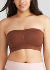 Bandeau Bra - Seamless from Yummie in Copper Glow - 1