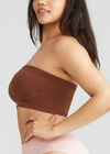 Bandeau Bra - Seamless from Yummie in Copper Glow - 2