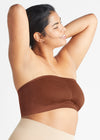 Bandeau Bra - Seamless from Yummie in Copper Glow - 13