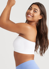 Bandeau Bra - Seamless from Yummie in White - 2