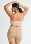 Bria Comfortably Curved Smoothing Short - Seamless from Yummie in Almond - 7