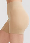 Bria Comfortably Curved Smoothing Short - Seamless from Yummie in Almond - 1